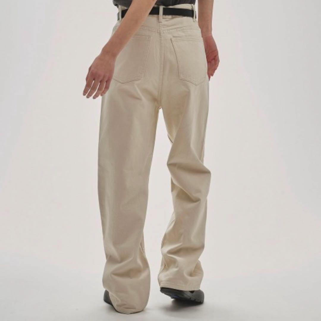 パンツ todayful Cary's Denim ecru 24