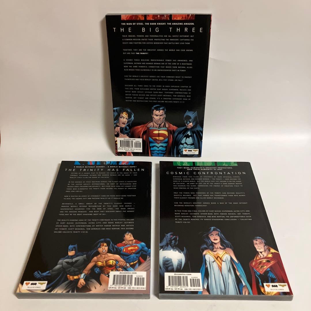トリニティ 全3巻 DC スーパーマン バットマン 　英語版