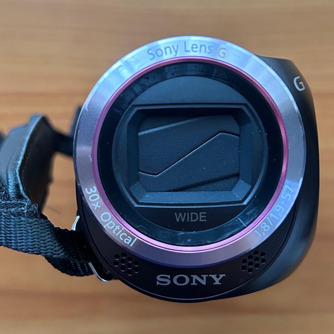 美品SONY handycam HDR-PJ390プロジェクター内蔵ビデオカメラ