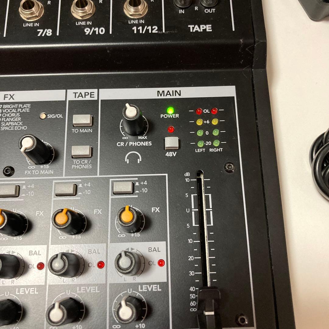 MACKIE MIX12FX 12chアナログミキサー