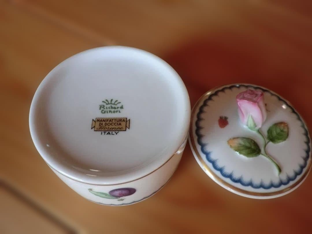 お値下げ【美品ボンボニエール】リチャード　ジノリ　イタリアンフルーツ