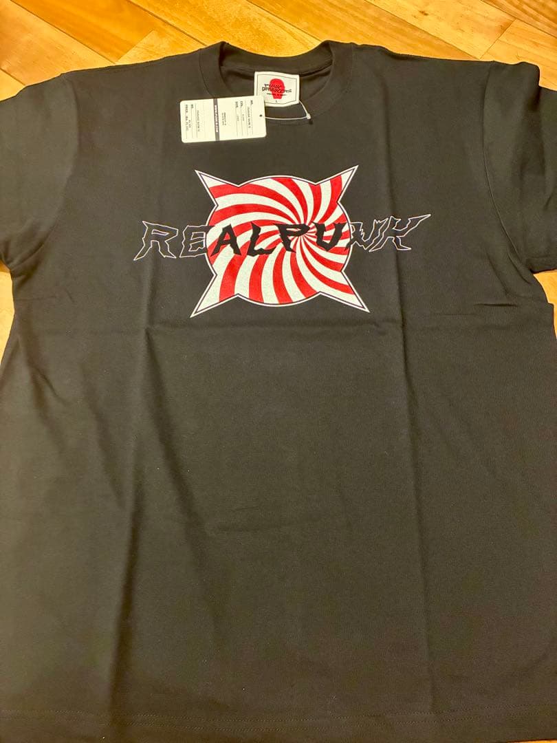 リアルパンク　Tシャツ　リアルヘッド パンクドランカーズ　真頭玩具　Ｌサイズ