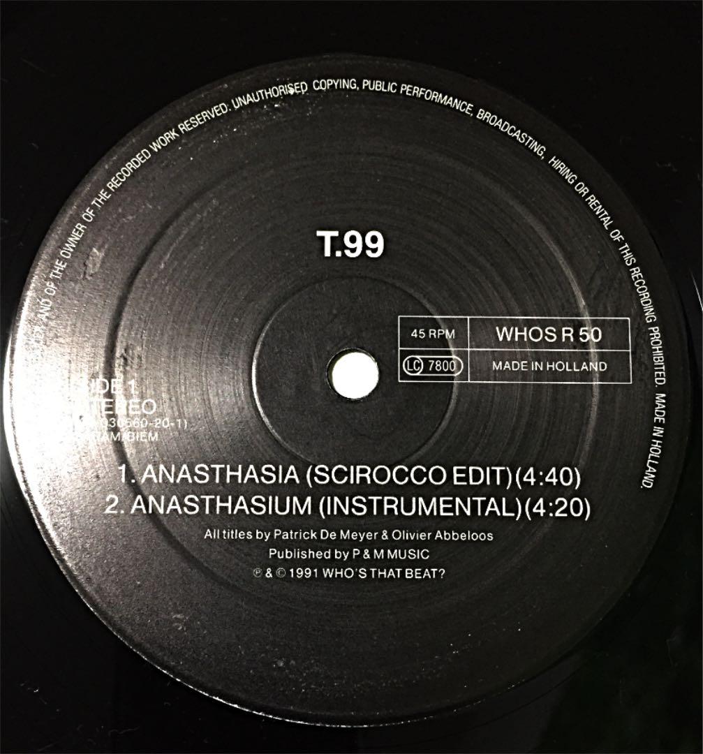 ANASTHASIA／Ｔ９９(RAP VERSION REMIX)