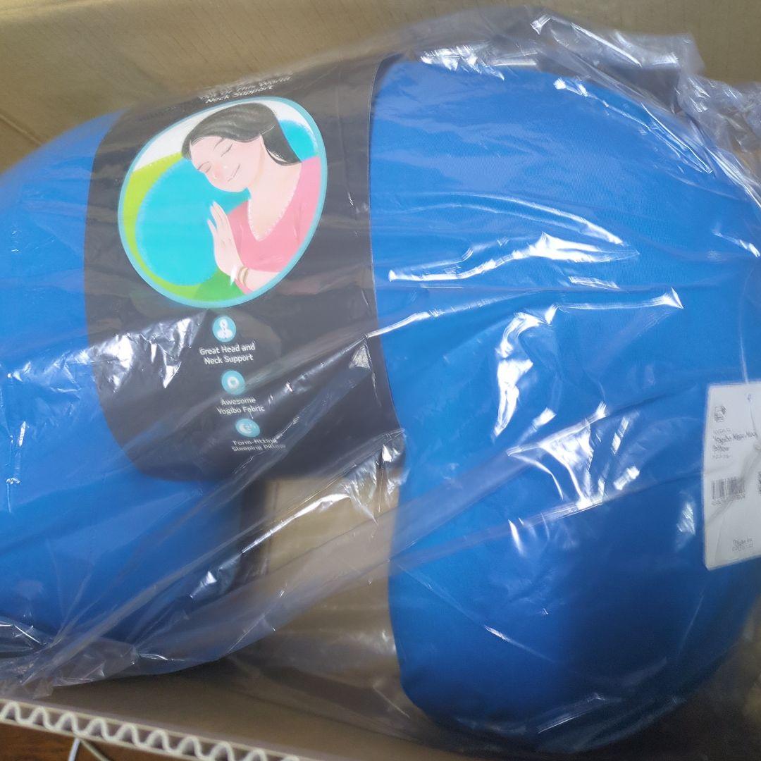 【未使用】Yogibo Mega Moon Pillow アクアブルー