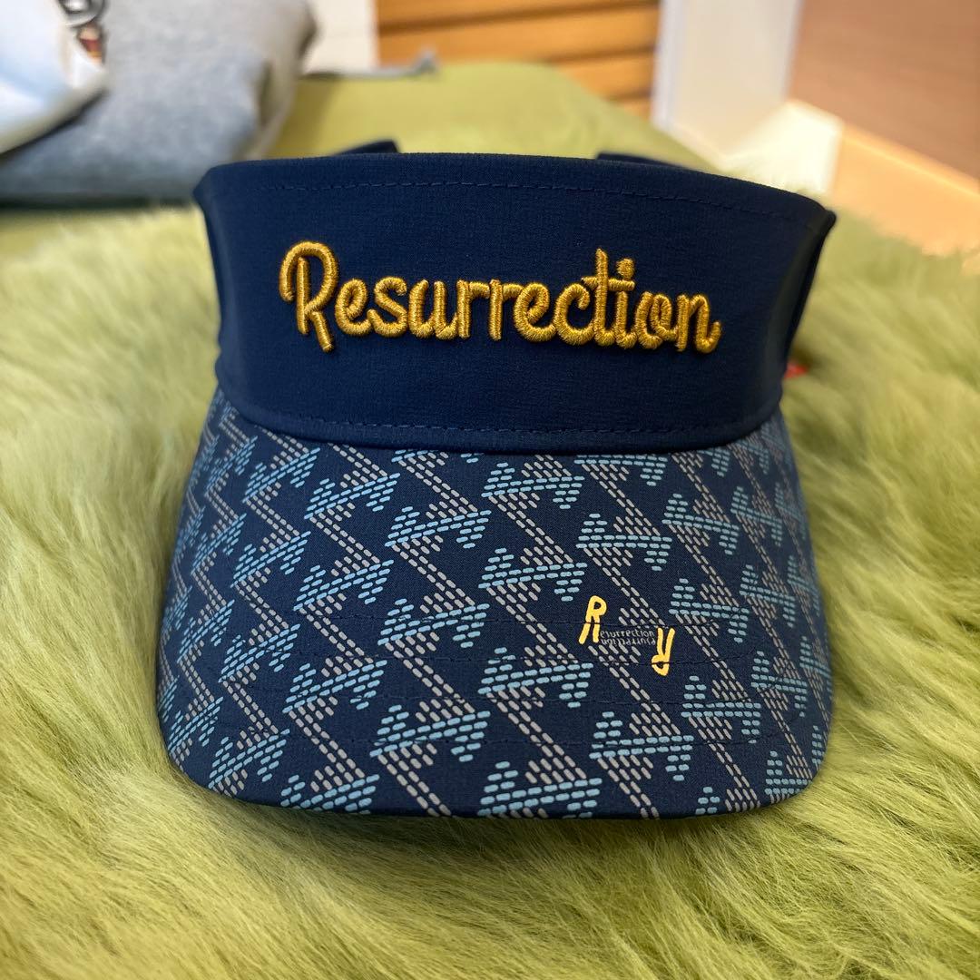 Resurrection ネイビー バイザー