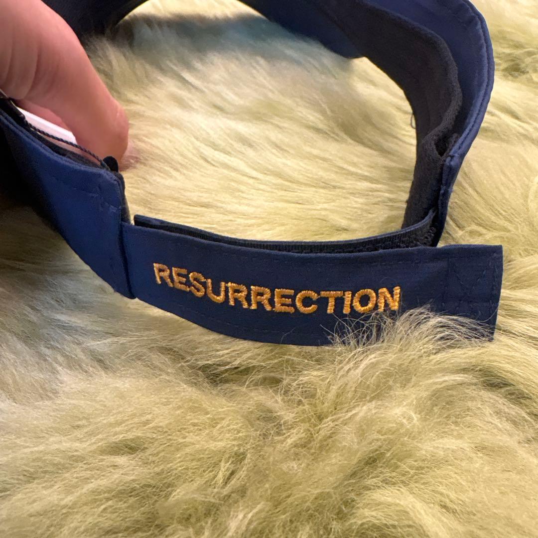 Resurrection ネイビー バイザー