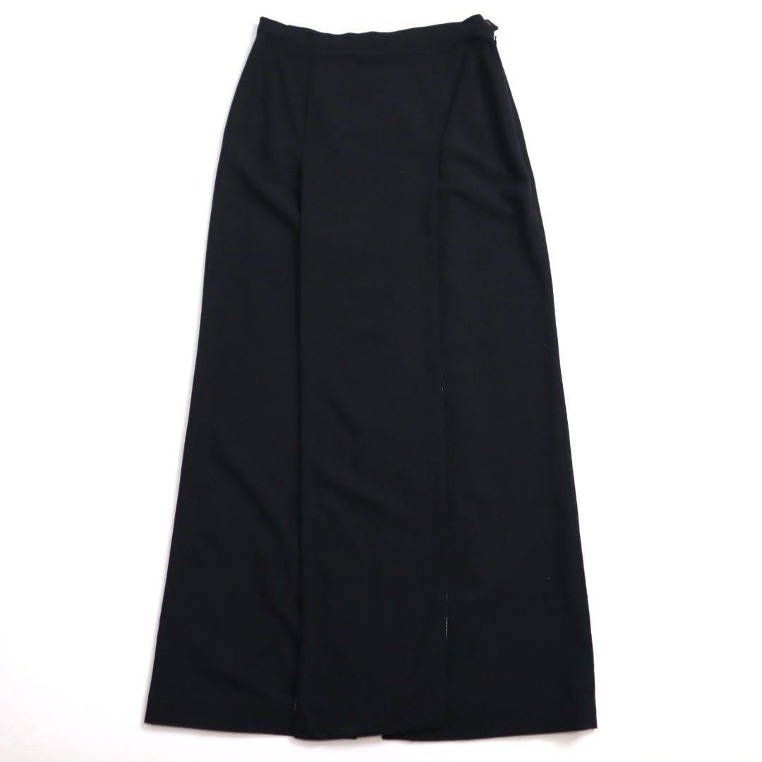90s vintage kenzo ウール 和柄 レイヤード ロングスカート