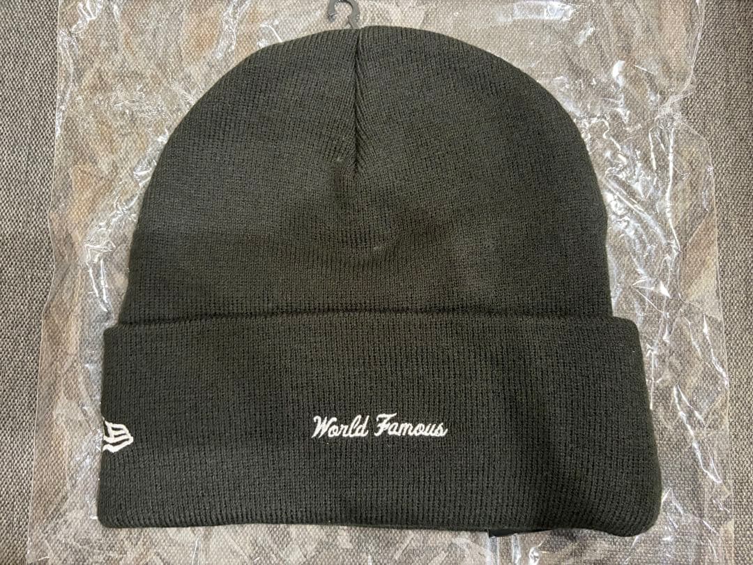 25FWSupreme New Era Box Logo Beanie ブラック