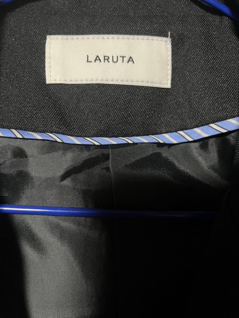 【未使用】M 金釦テーラードジャケット LARUTA ブラック 黒