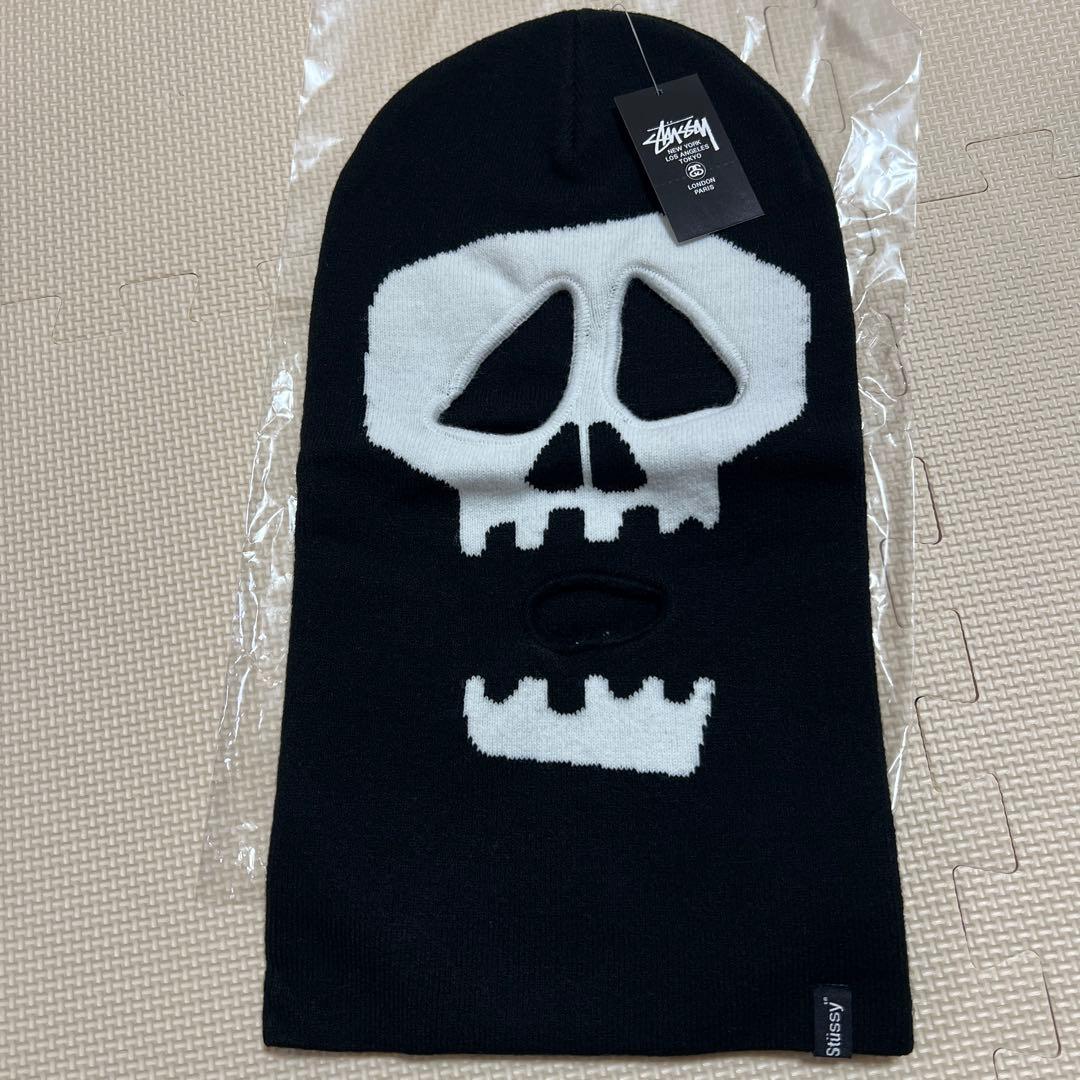 Stüssy スカルデザイン ニット帽