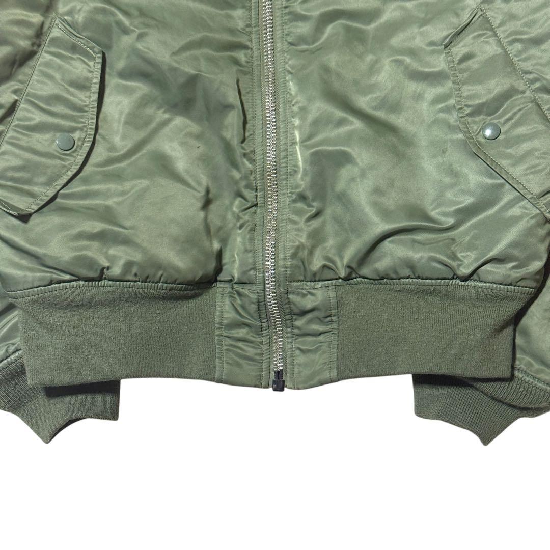ALPHA INDUSTRIES MA-1 フライトジャケット XL セージ