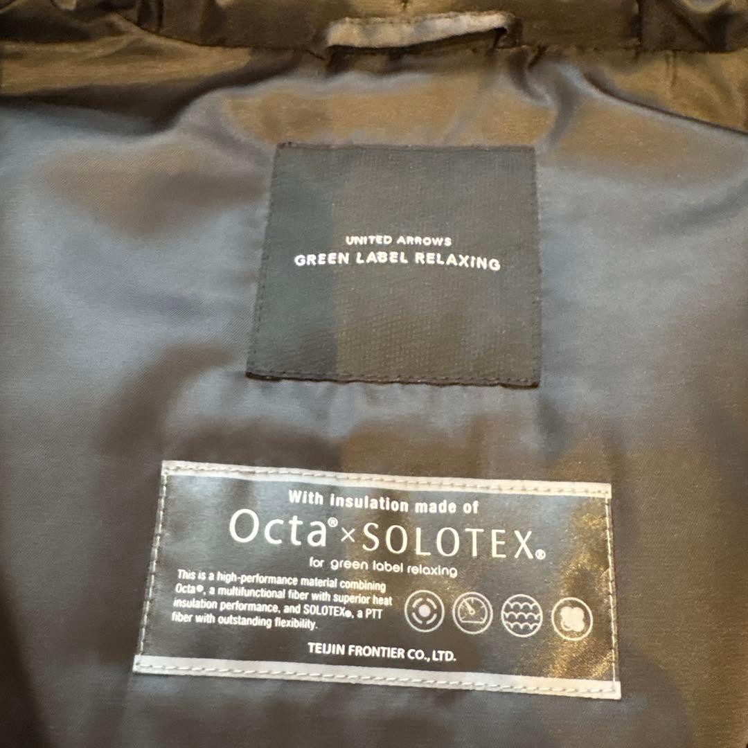 UNITED ARROWS ブラック モッズコート M