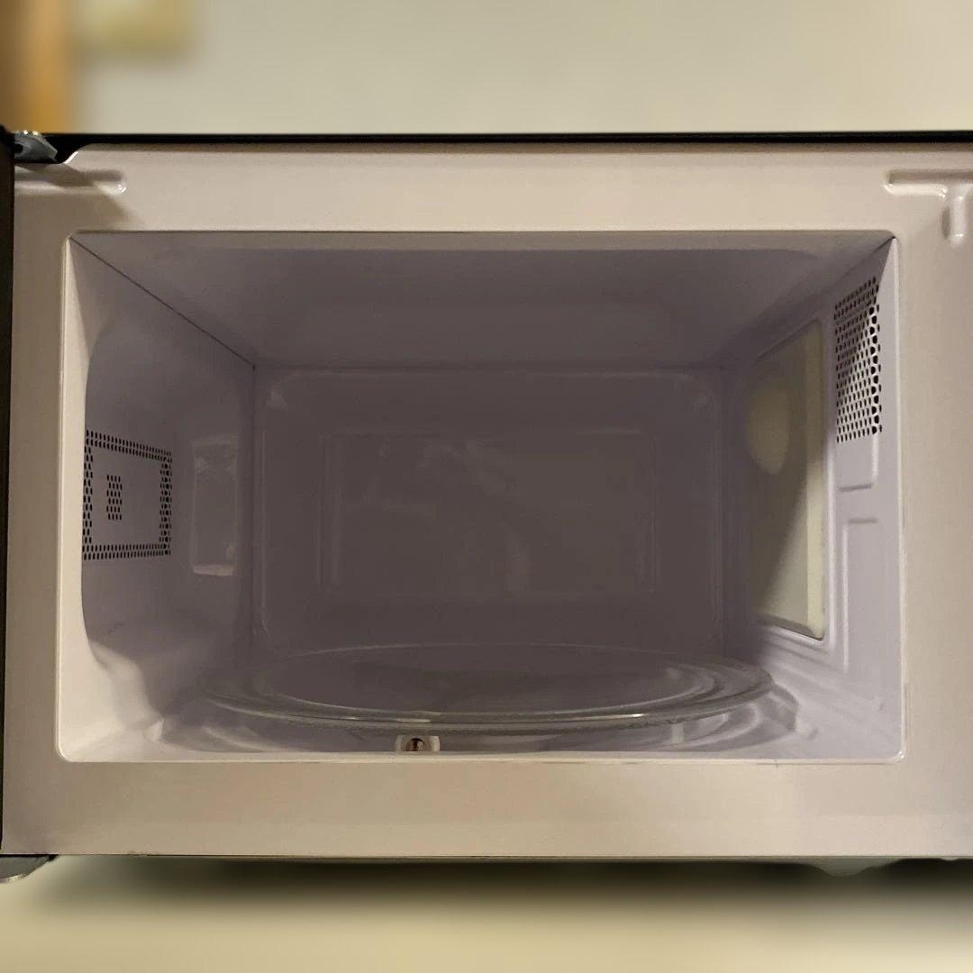 極美品COMFEE 電子レンジ 17Lブラック 2025年　CF-AM202