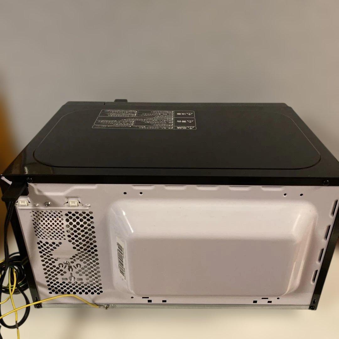 極美品COMFEE 電子レンジ 17Lブラック 2025年　CF-AM202