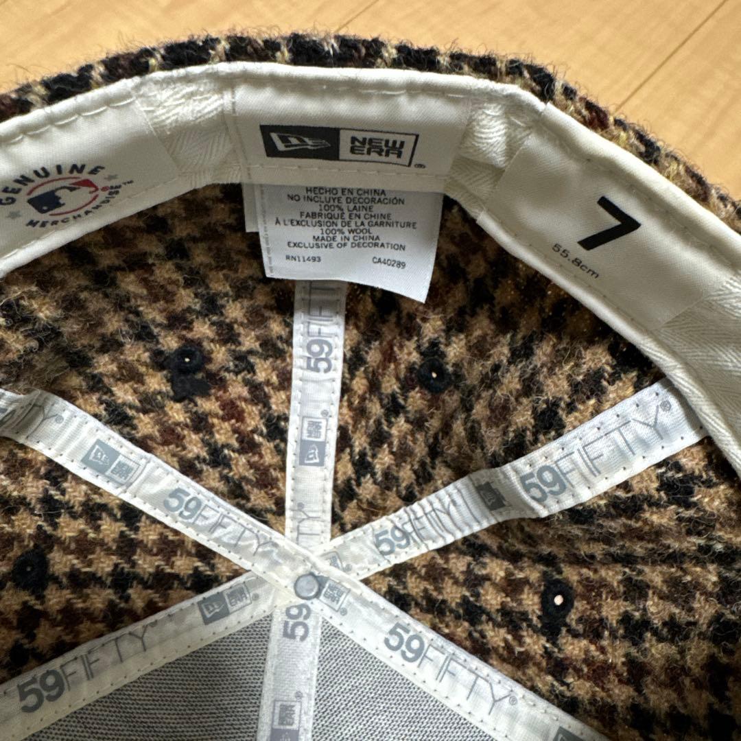 超希少！New Era 59FIFTY Harris Tweed キャップ