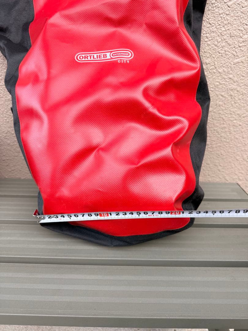 H*A様 ORTLIEB 防水バッグ 3点セット 赤黒