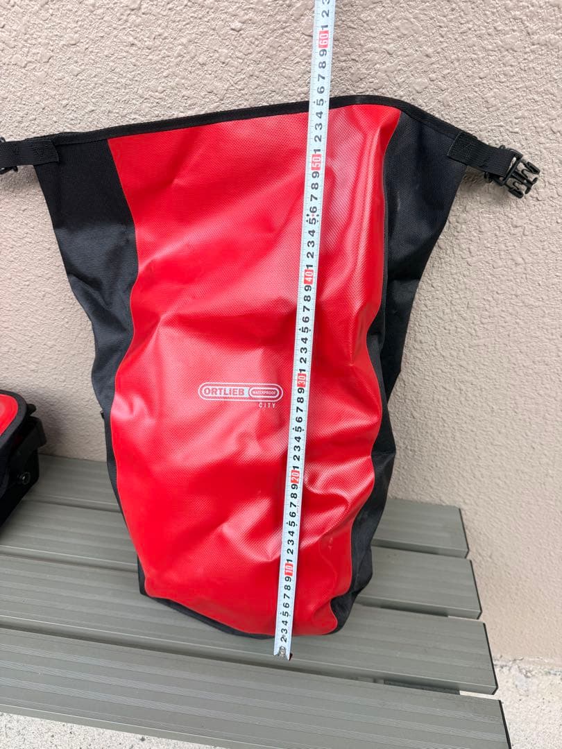 H*A様 ORTLIEB 防水バッグ 3点セット 赤黒