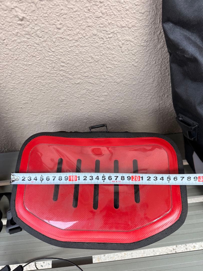 H*A様 ORTLIEB 防水バッグ 3点セット 赤黒