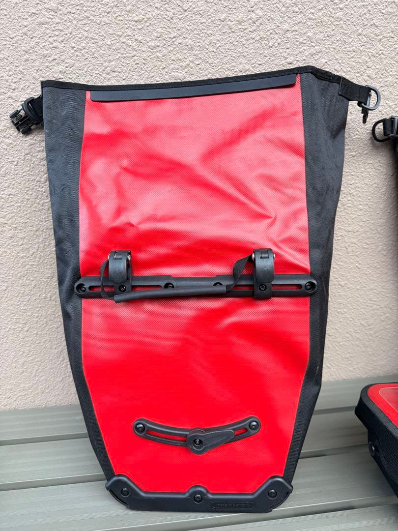 H*A様 ORTLIEB 防水バッグ 3点セット 赤黒