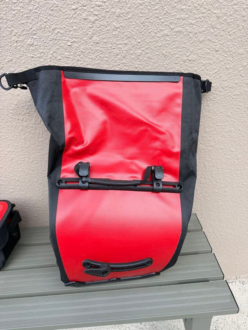 H*A様 ORTLIEB 防水バッグ 3点セット 赤黒