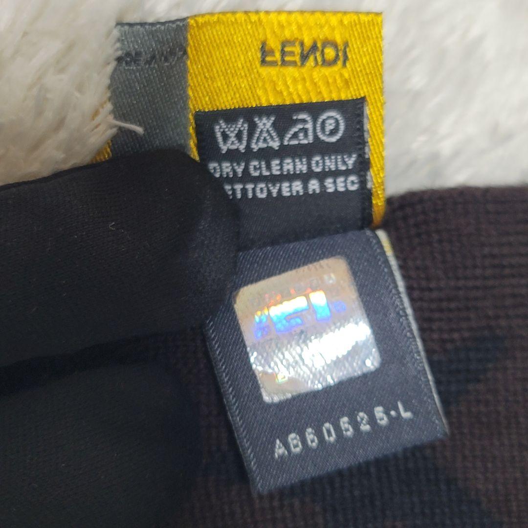 希少✨FENDI フェンディ マフラー FF ウール スター柄 星 リバーシブル