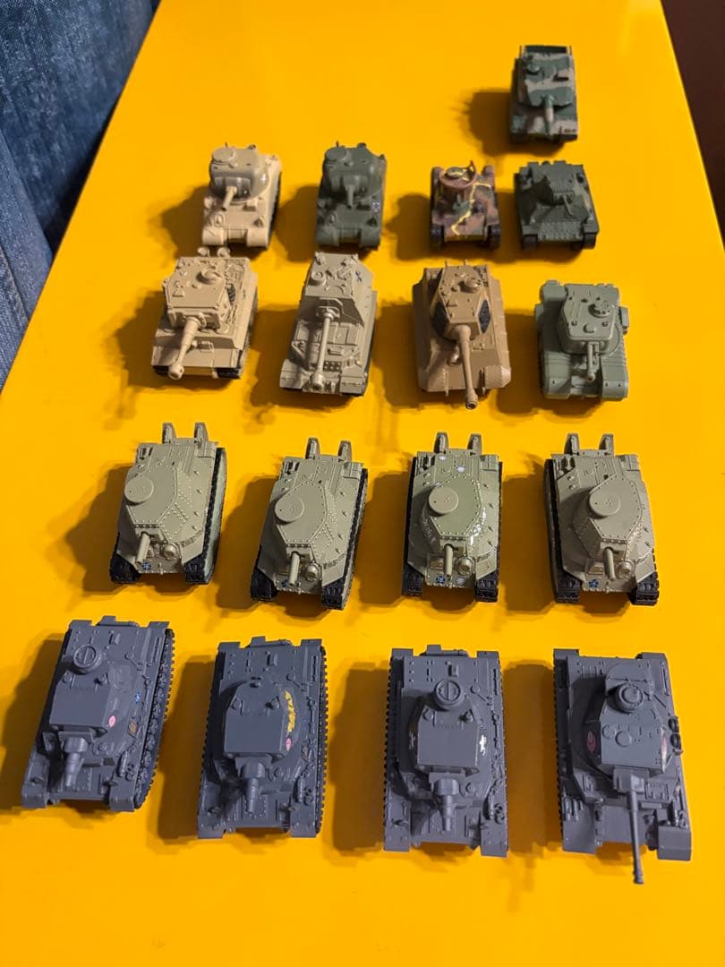 ガルパン？戦車　プルバックタンク15体セット