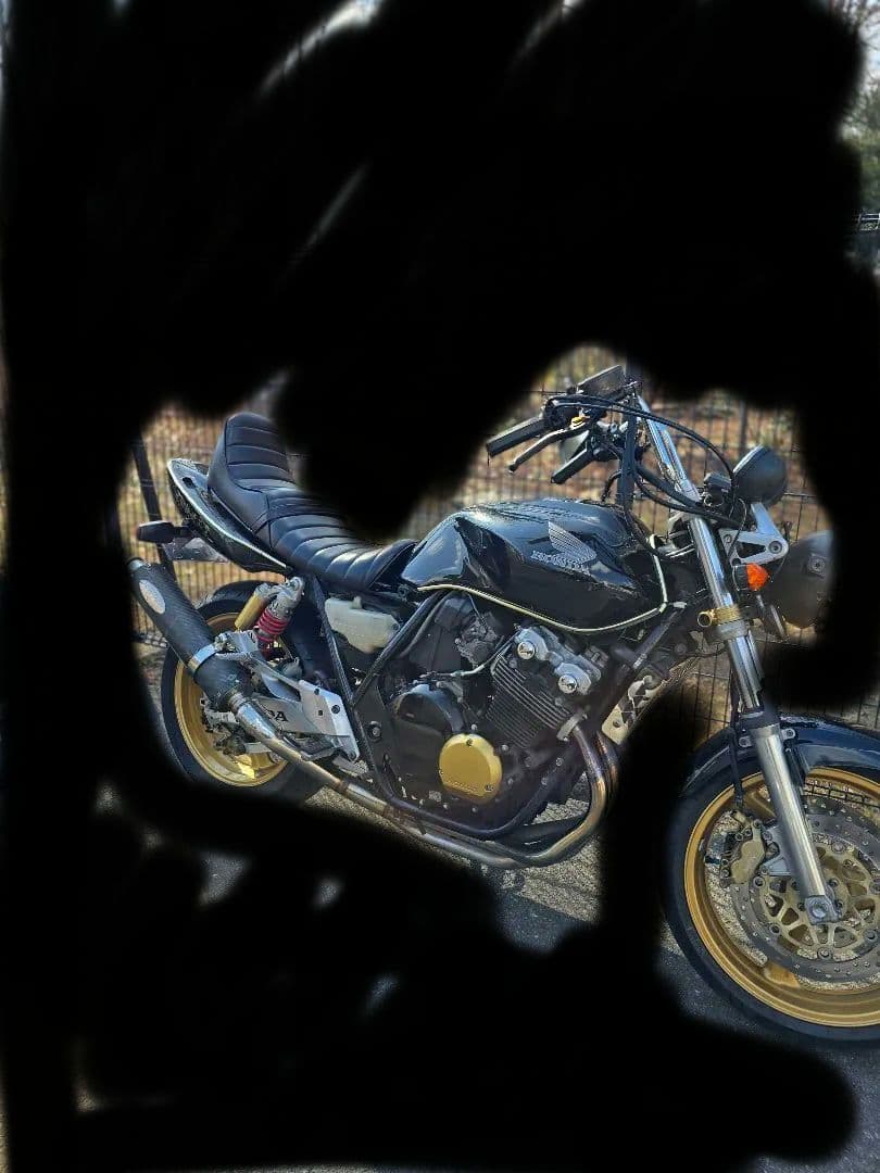 CB400SF シート チョビさん