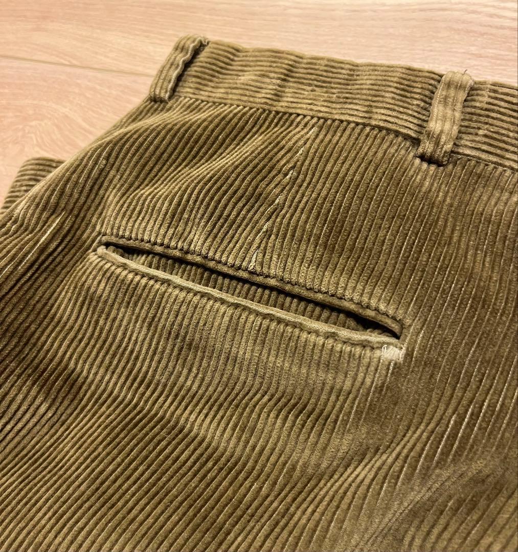 アメリカ製 80s L.L.BEAN コーデュロイ パンツ ビッグサイズ W42