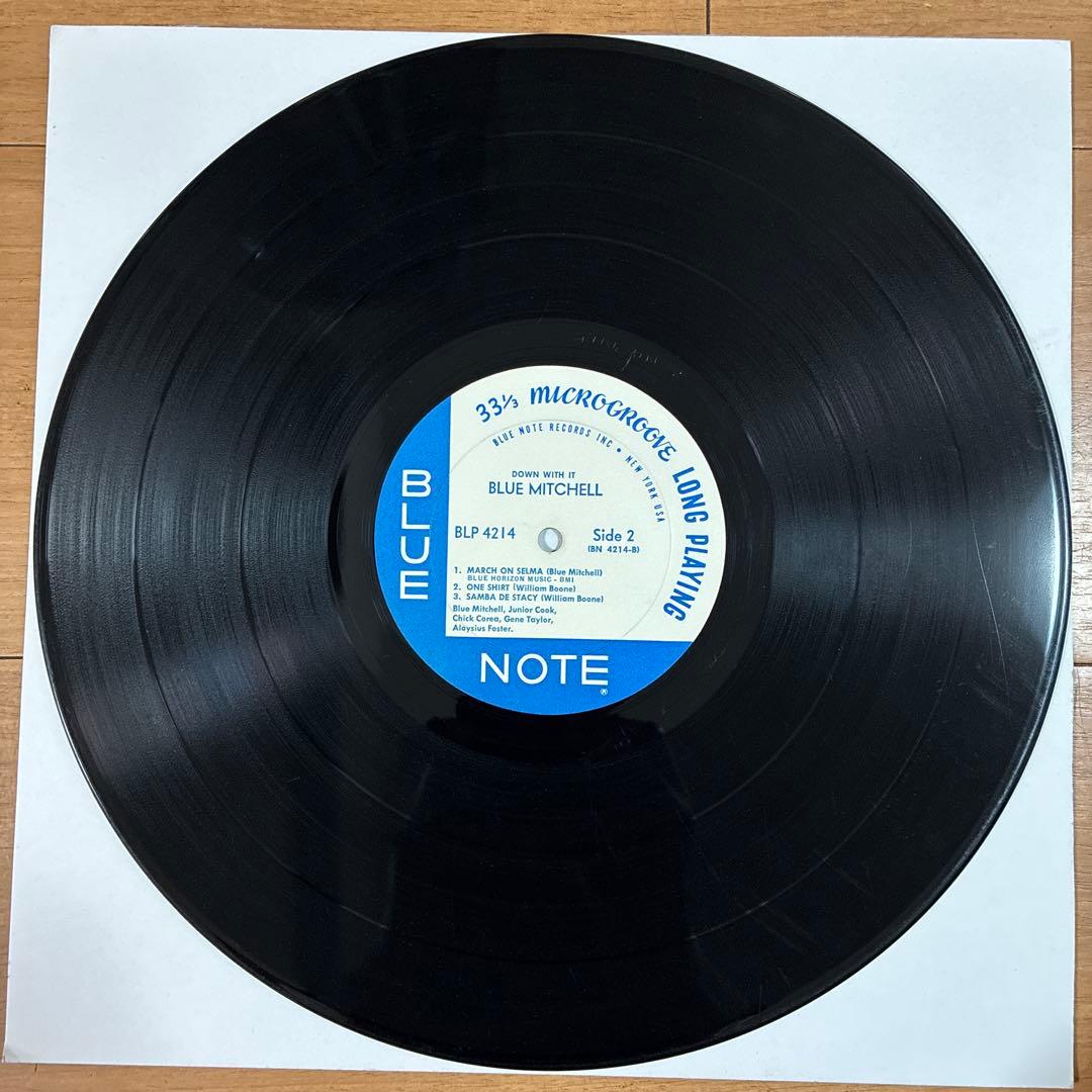 ブルーミッチェル 名盤 レコード ダウンウィズイット USオリジナルモノ盤