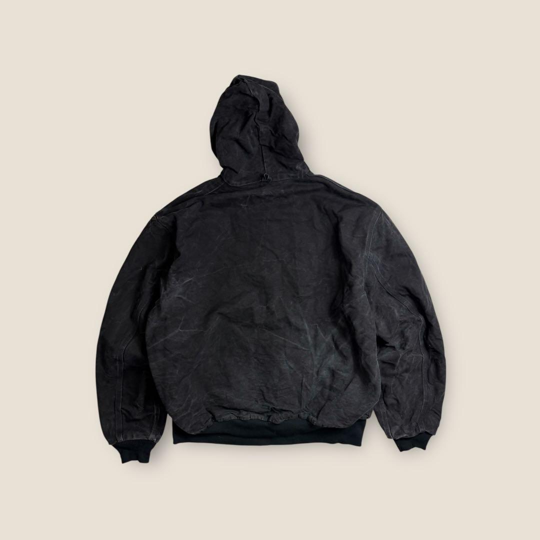 90’s USA製 Carhartt アクティブジャケット フェードブラック