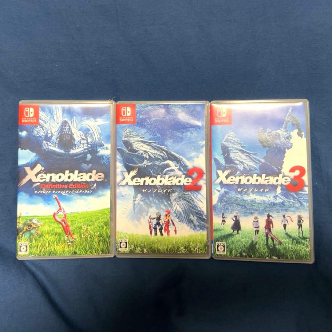 パ*ト様 ゼノブレイド DE 2 3 Switch ソフト ３点セット