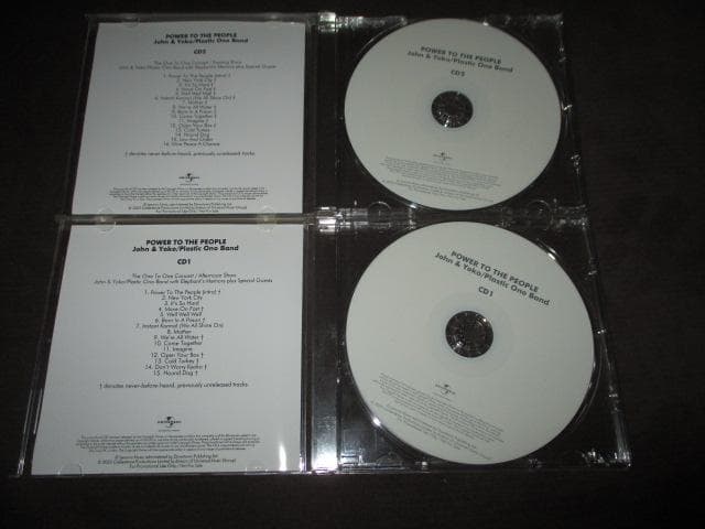洋楽 john lennon power. gimme some (RARE SET)