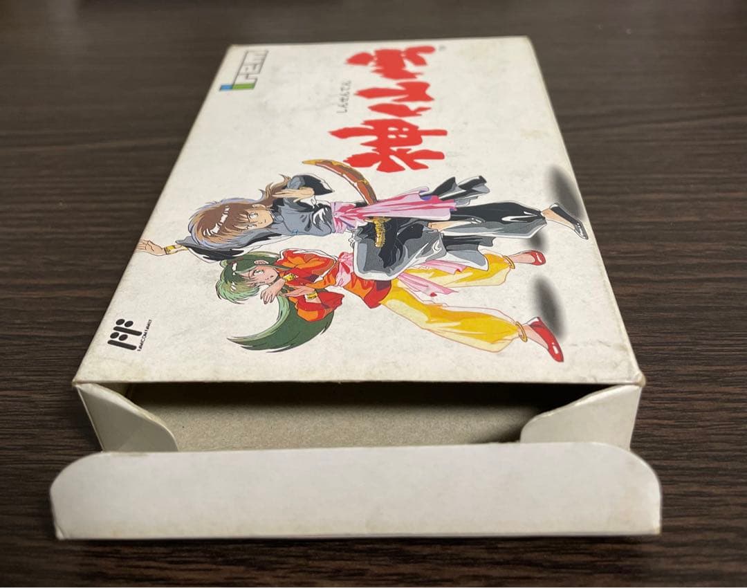 ファミコン　中古カセット　神仙伝　箱　説明書付き