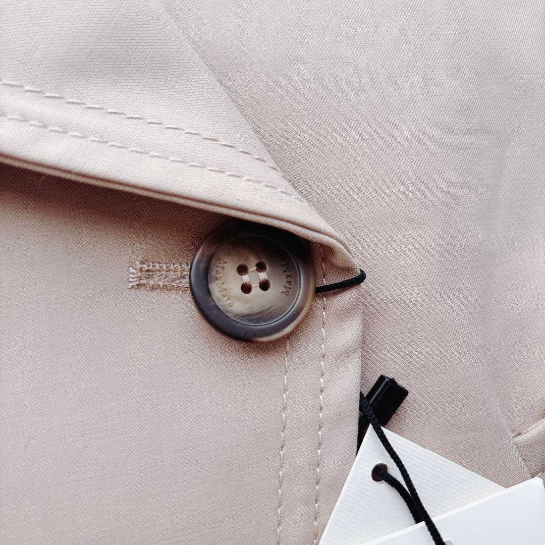 未使用24SS Max Mara DRAVA マックスマーラ　トレンチケープ