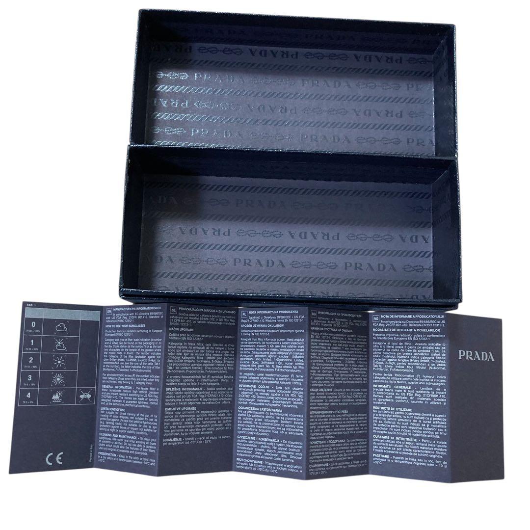 【美品】PRADA サングラス ブラック