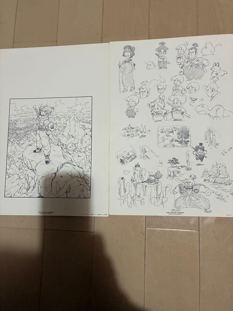 鳥山明の世界展 AKIRA TORIYAMA EXHIBITION 複製原画
