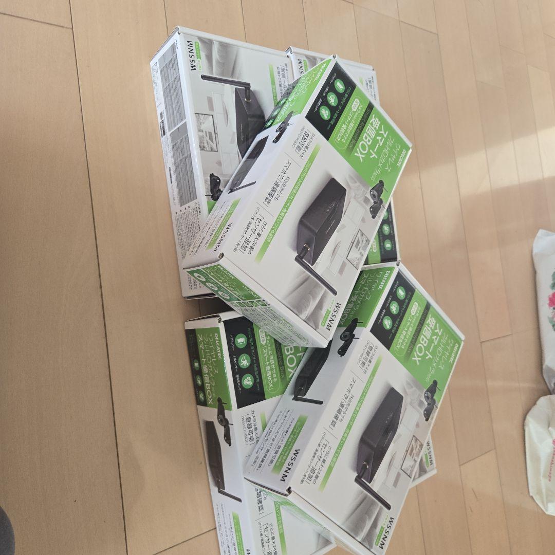 DELCA TEC スマート受信BOX WSSNM　6台