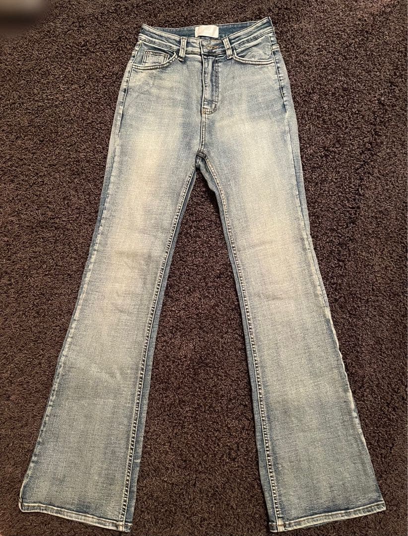 パンツ yilon SEMI FLARE DENIM