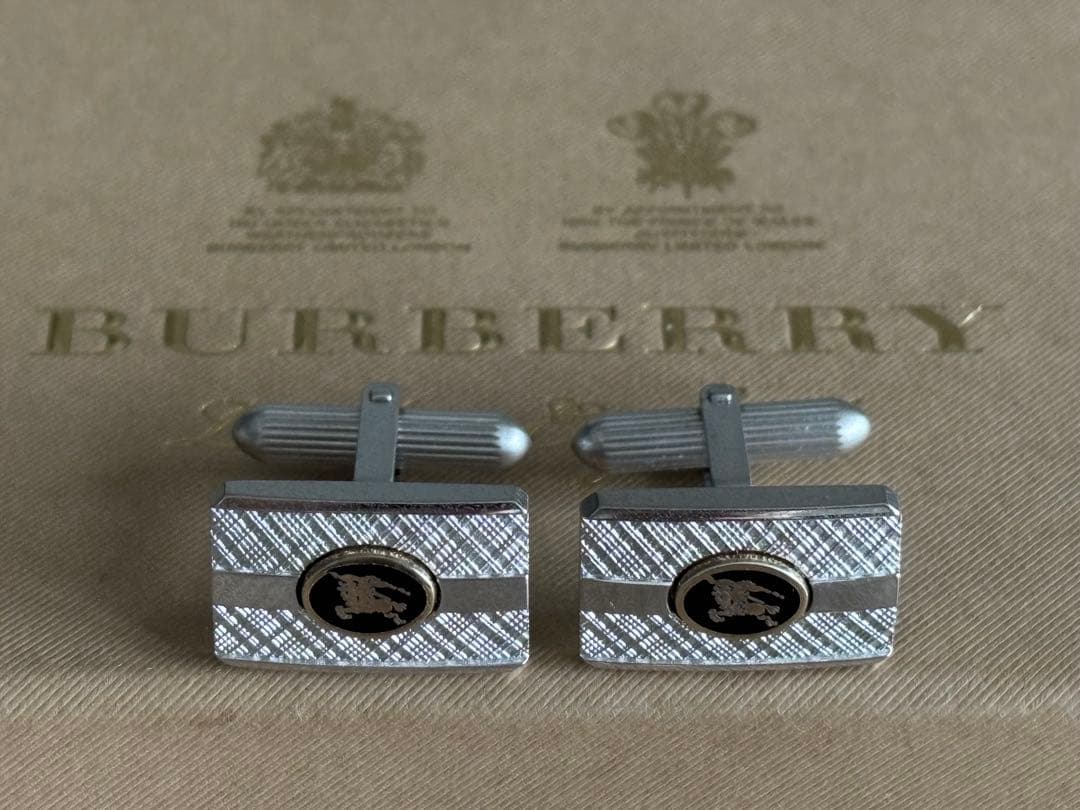 美品 BURBERRY スターリングシルバー製 カフリンクス※付属品無し