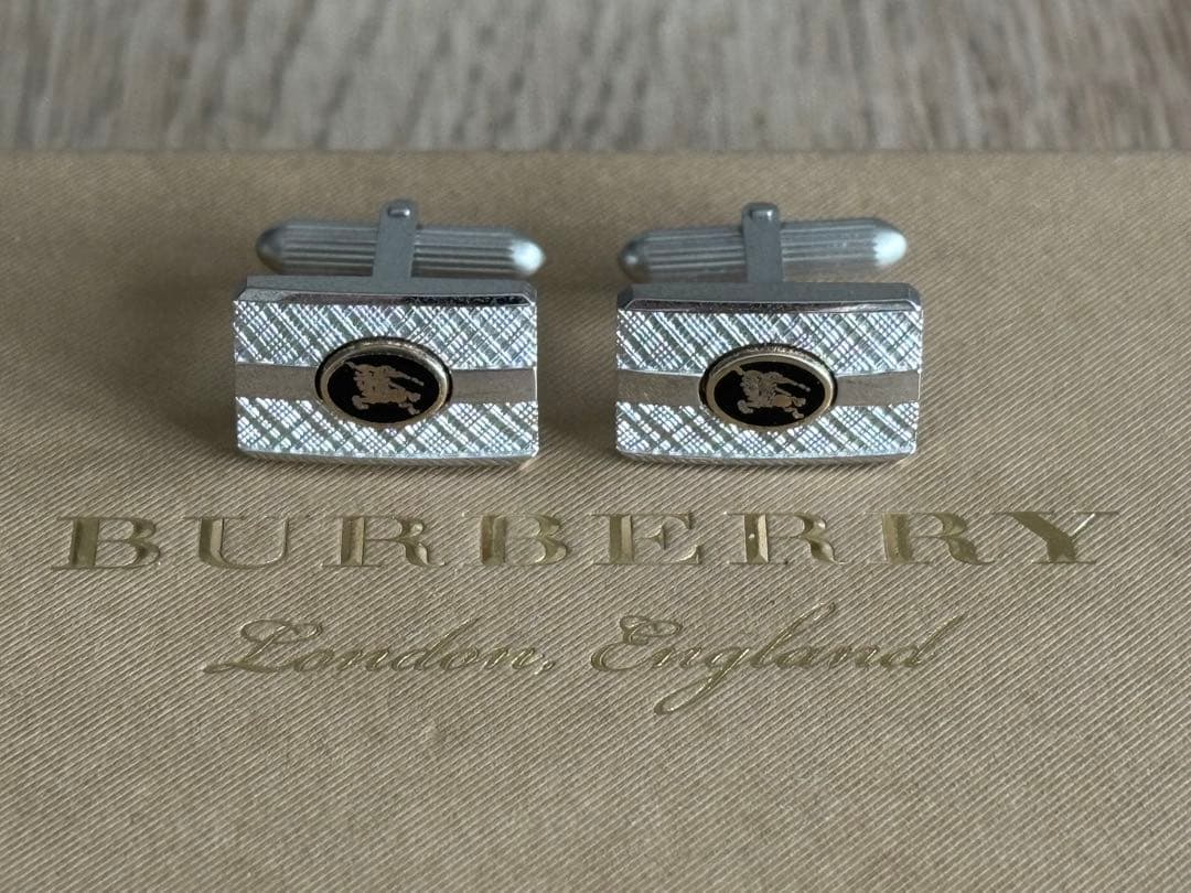 美品 BURBERRY スターリングシルバー製 カフリンクス※付属品無し