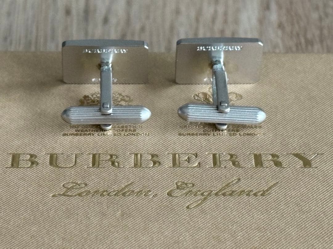 美品 BURBERRY スターリングシルバー製 カフリンクス※付属品無し