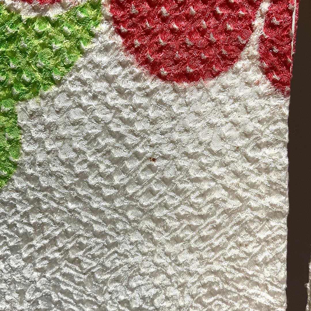 専用C712正絹　振袖　藤娘きぬたや　総絞り　大輪花　着物