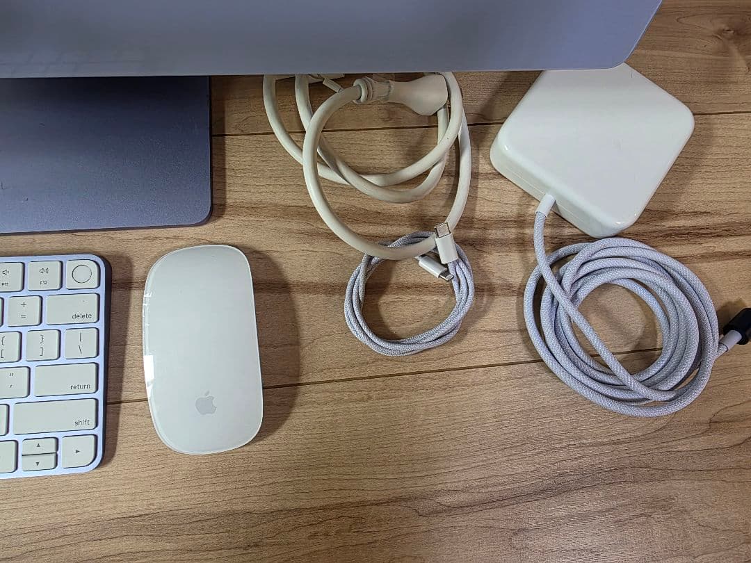 【美品】iMac 24インチ M1 16GB 512GB パープル 動作良好