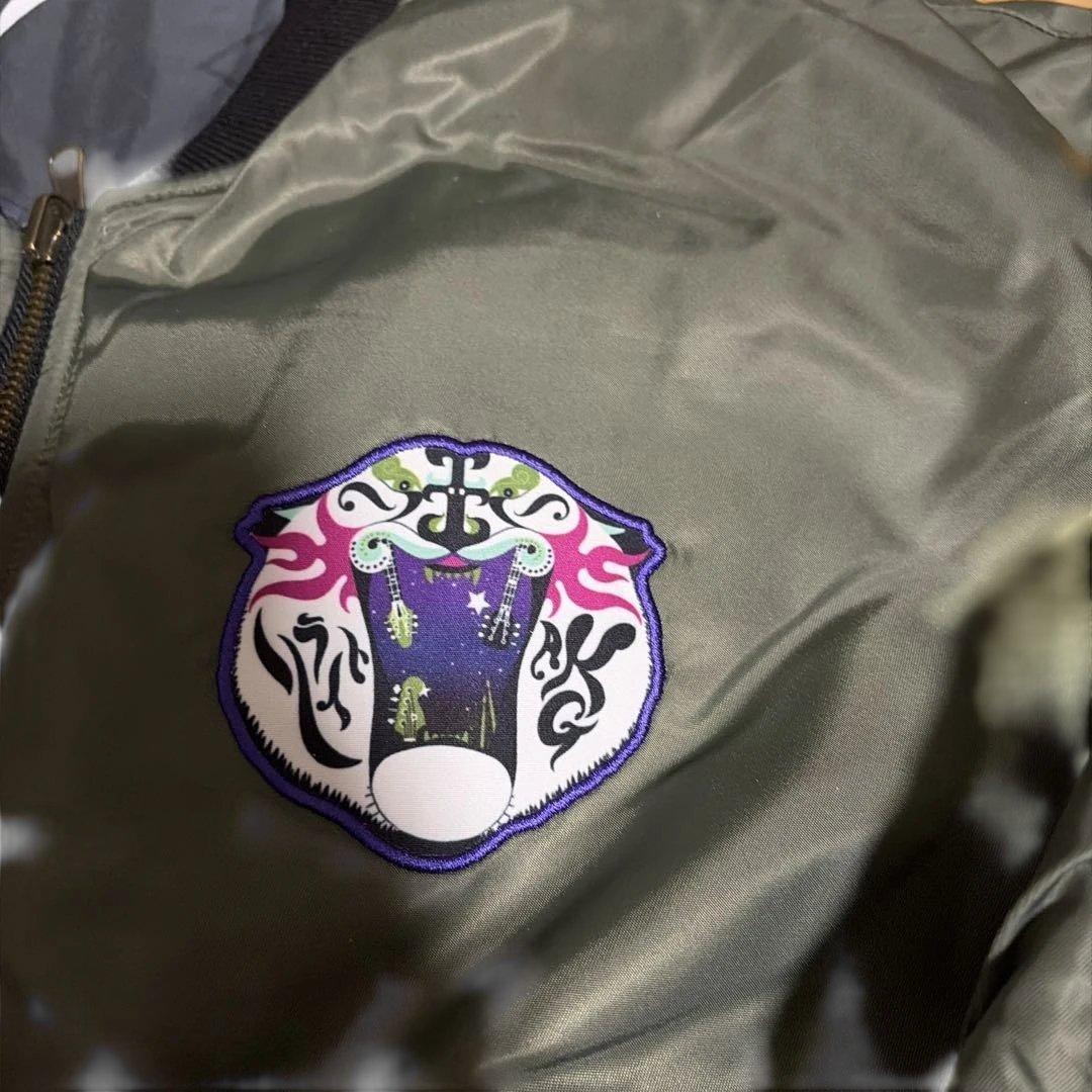 中村佑介　リライト｜リバーシブルMA-1　Lサイズ　アジカン
