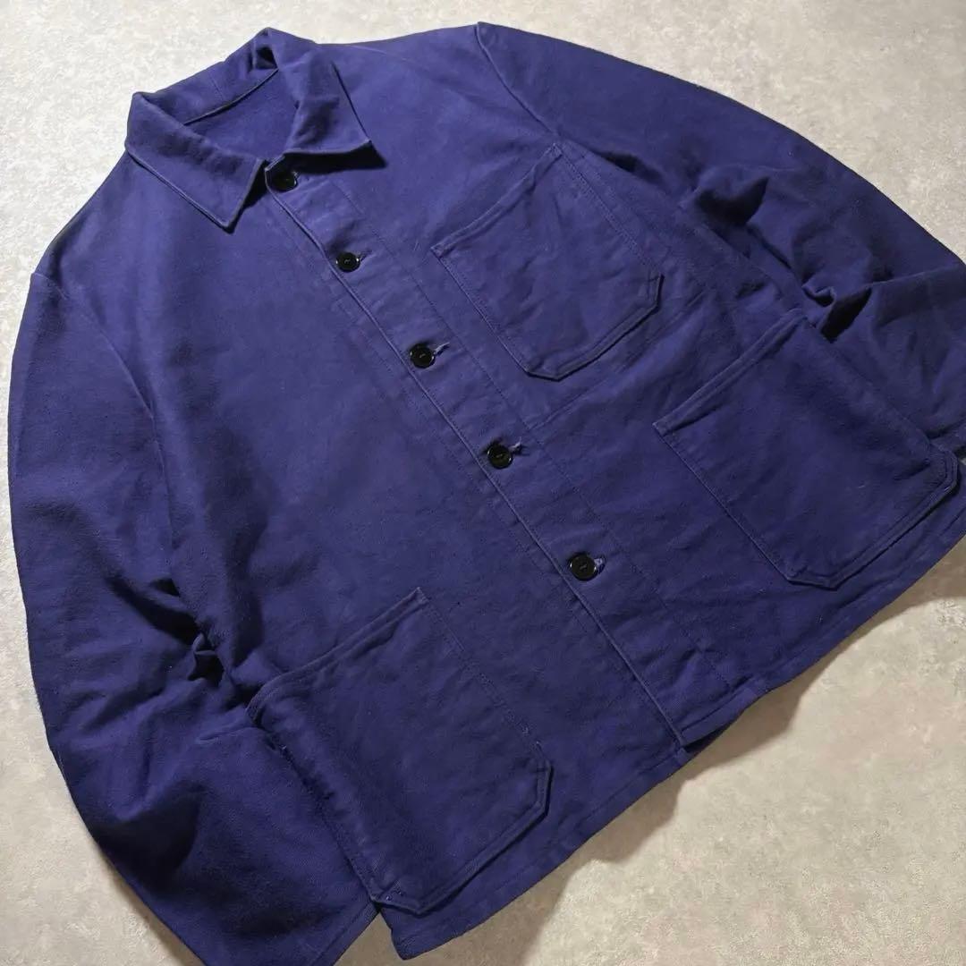 ジャケット・アウター 70s Euro Moleskin Work Jacket Coveralls