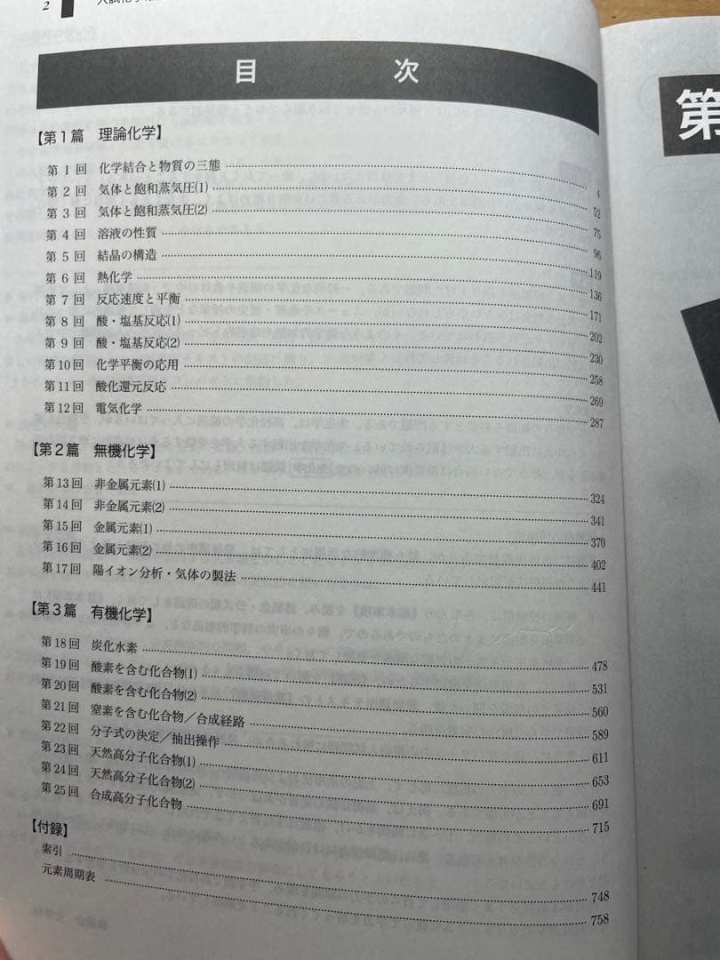 鉄緑会　高3化学 入試化学確認シリーズ
