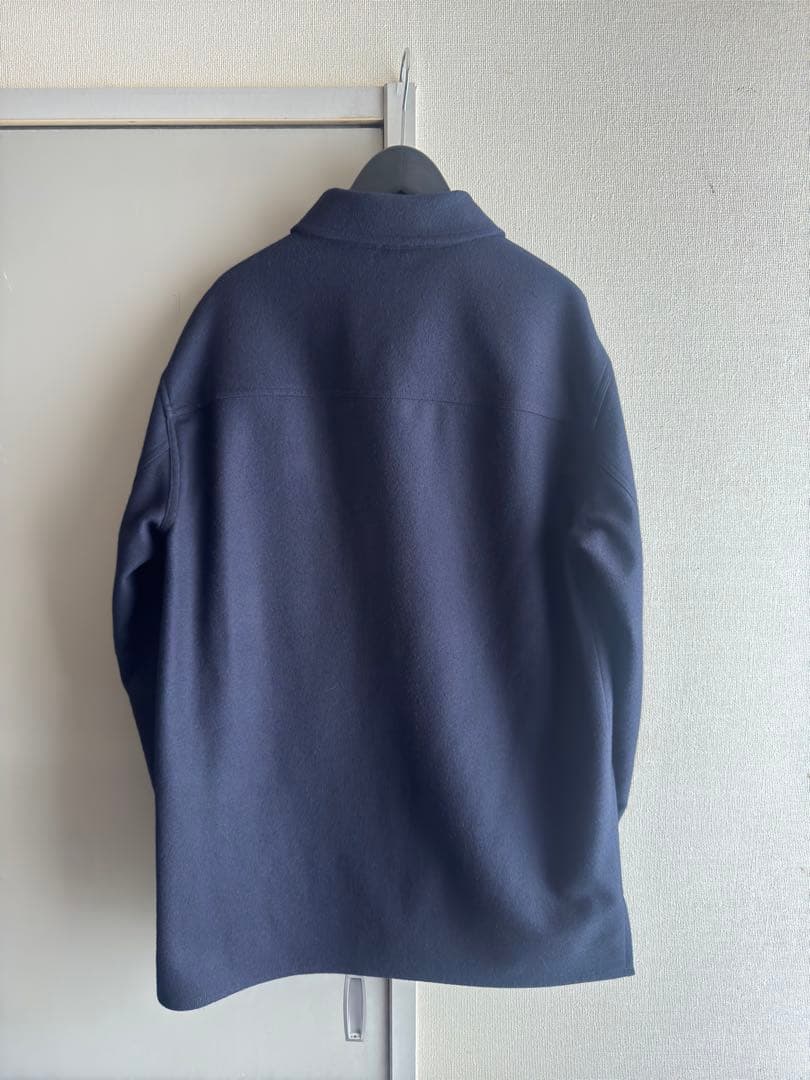 【美品】JIL SANDER WOOL FLANNEL SHIRT JACKET