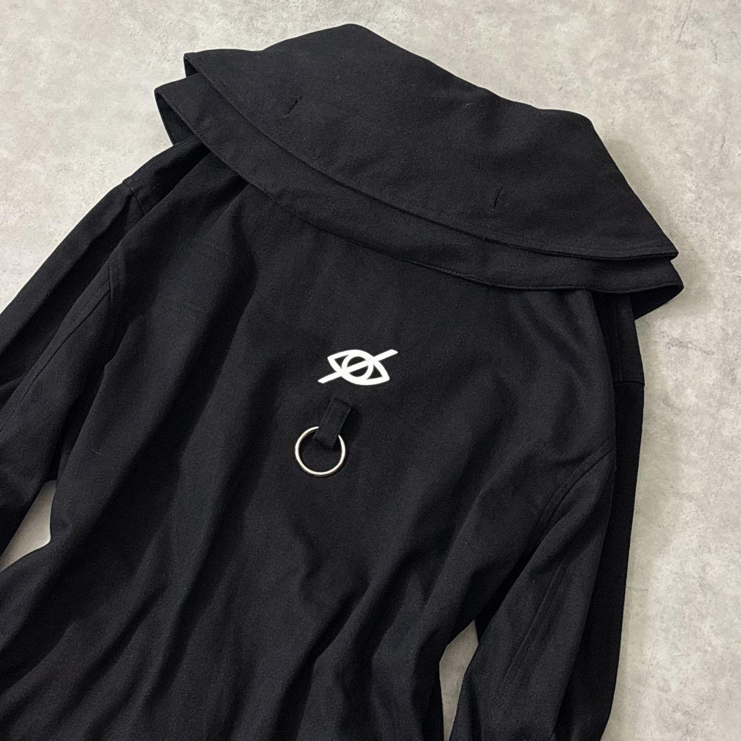 KRY CLOTHING 変形 ハイネック ギミックジャケット アーカイブ 黒
