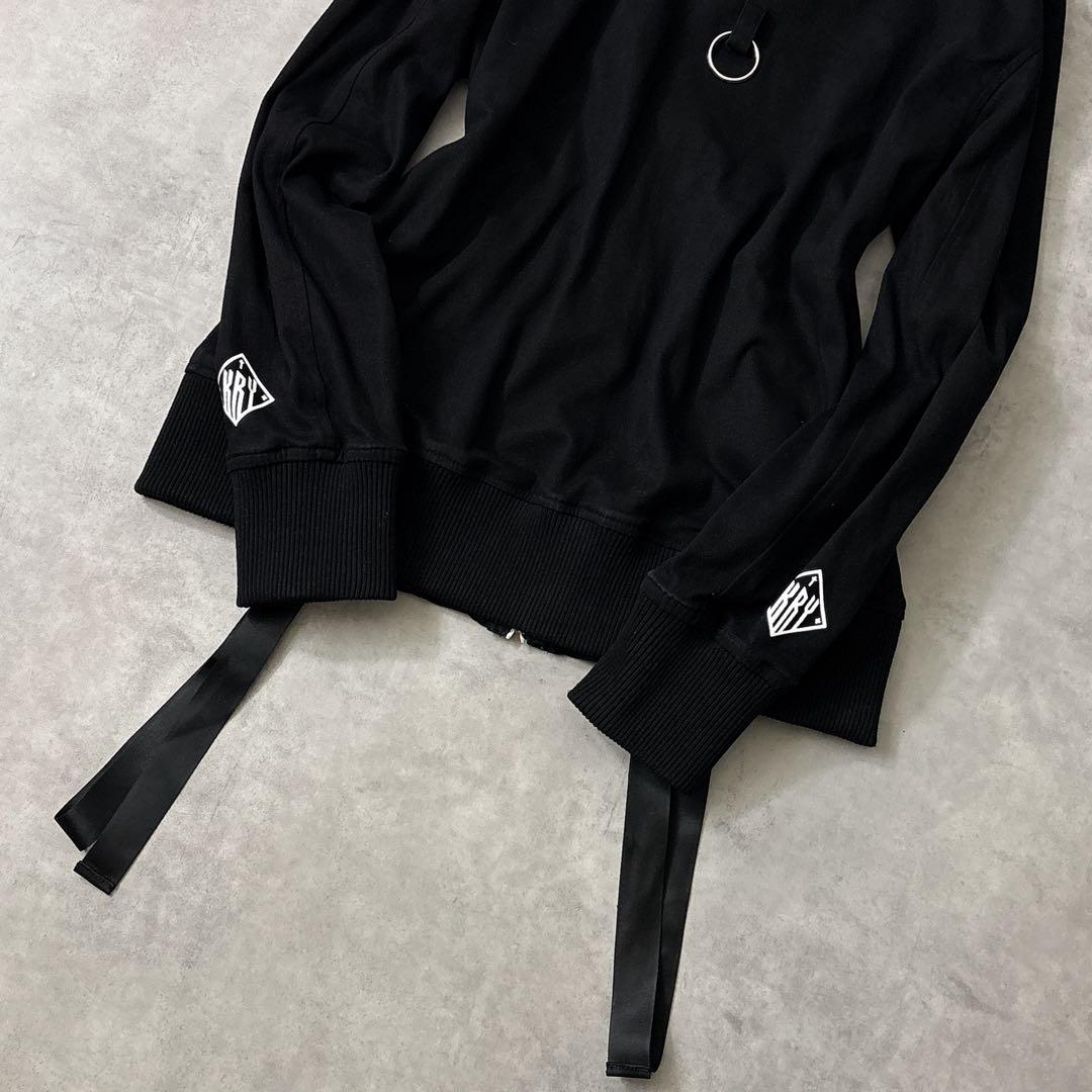 KRY CLOTHING 変形 ハイネック ギミックジャケット アーカイブ 黒