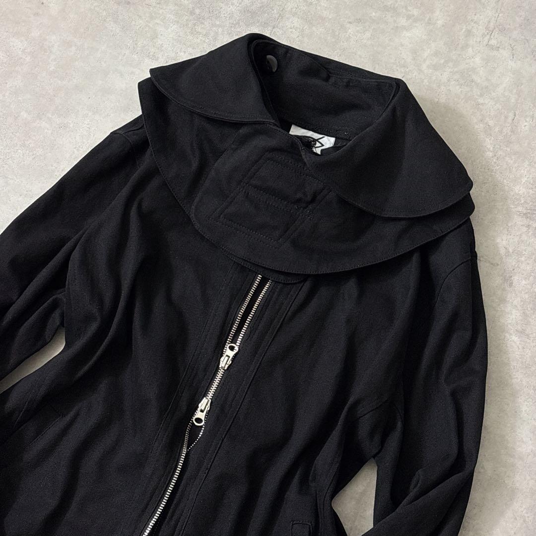 KRY CLOTHING 変形 ハイネック ギミックジャケット アーカイブ 黒